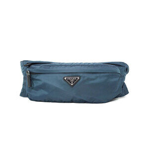 Prada belt bag black waist Body Bum Crossbody Bag Black